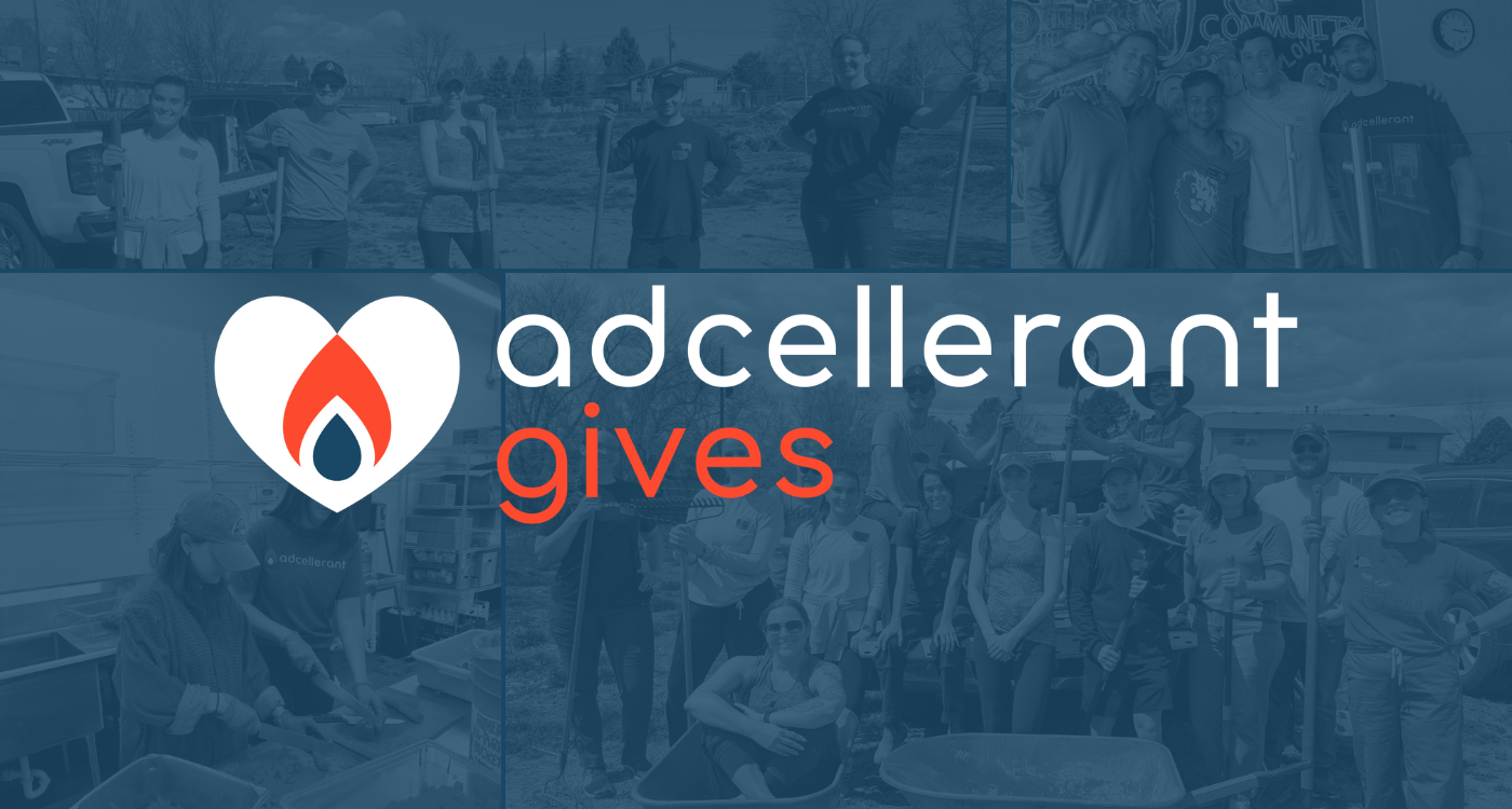 AdCellerant employees volunteering as part of the AdCellerant Gives program.