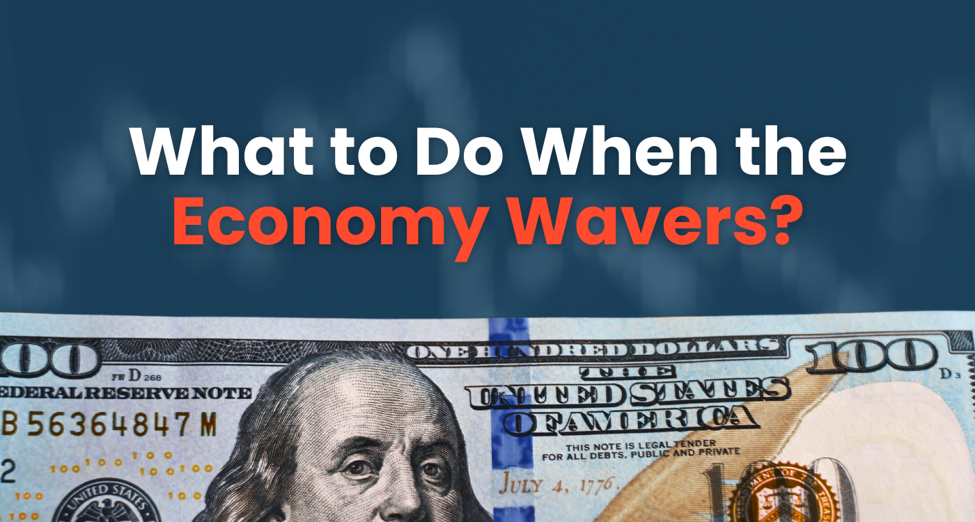 White paper cover titled "Sales Strategies for Media Companies in Uncertain Times" with Benjamin Franklin and a dollar bill graphic